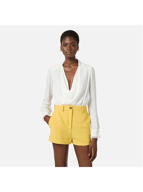 Shirt woman ivory ELISABETTA FRANCHI | CB00261E2/360